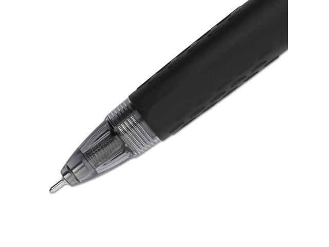 uni-ball 207 Needle Point Retractable Gel Pen 0.7mm Blue Ink Black Barrel Stand 1736098
