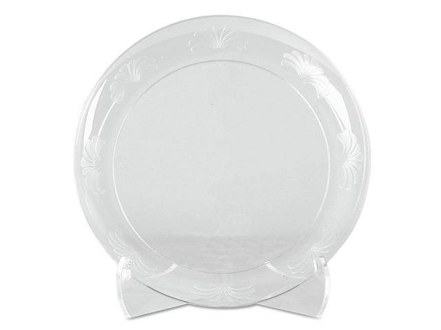 Designerware Plates Plastic 6' Clear 180/Carton