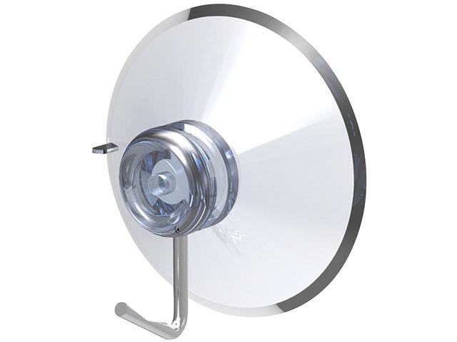 Deflecto Suction Cup with Hook Metal Silver Hook 25/Pack 20011