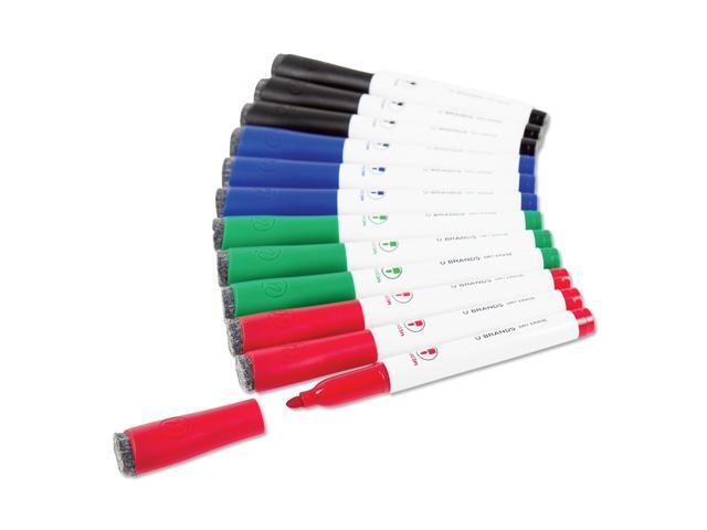 Dry erase markers - ASSORTED 12 Count Medium UBR3980U0012