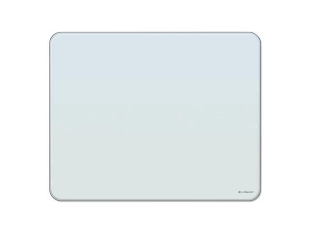 U Brands Cubicle Glass Dry Erase Board 20 x 16 White 3689U00-01