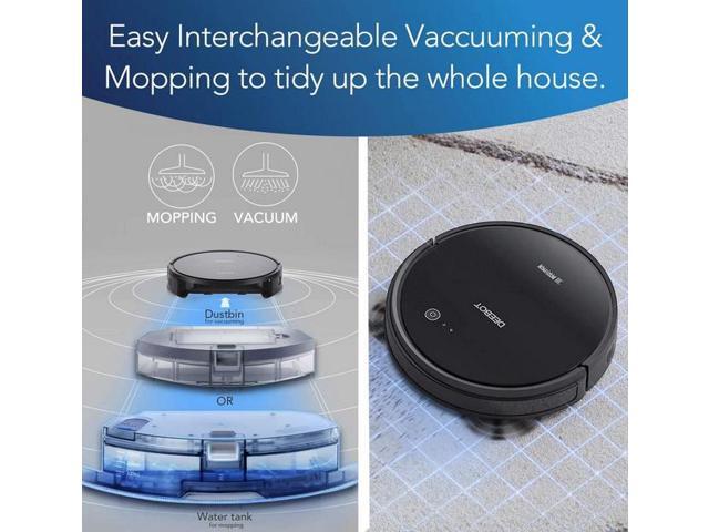 ECOVACS DEEBOT 661 Convertible Vacuuming or Mopping Robotic Vacuum Cleaner