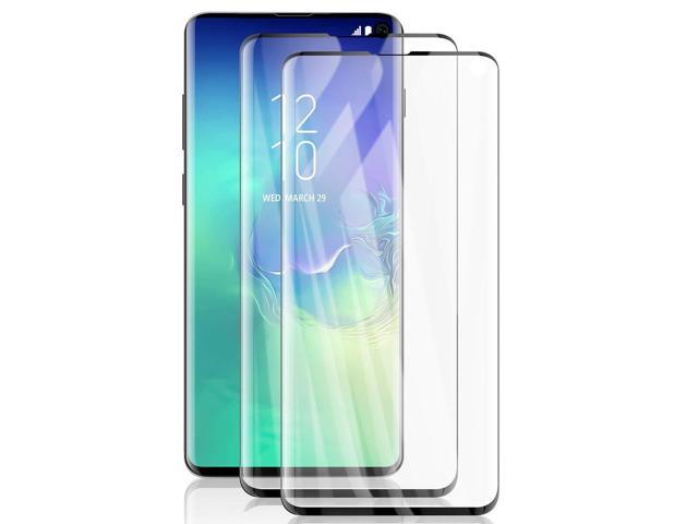 AICase Screen Protector for Galaxy S10,Black 0.25mm [Soft Curved Film ][HD Clear] [Case Friendly][FullCoverage] [Bubble-Free][Anti Fingerprint]...