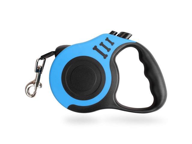AICase Bone Printing Retractable Dog Leash Pet Lead Tape Automatic Extendable Traction Rope 5m Long Nylon One Button Break & Lock, Tangle Free,...