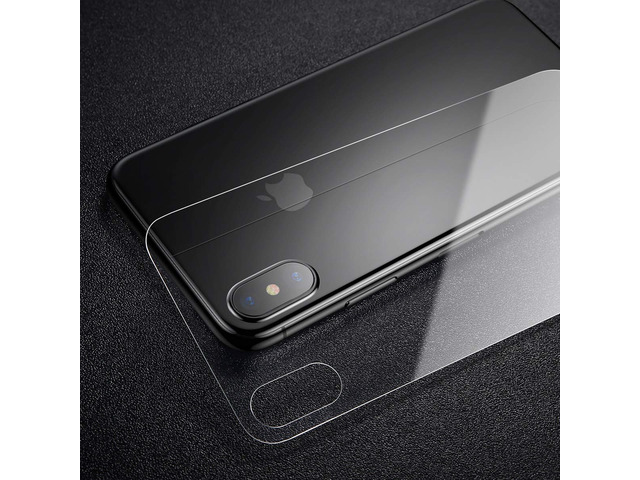 iPhone XS Plus 6.5'' 2018 Screen Protector [Front + Back], AICase Tempered Glass Front and Back Anti Scratch/Anti-Fingerprint HD Transparent 9H...