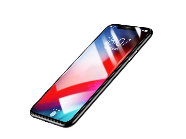 AICase Tempered Glass Front and Back Anti Scratch/Anti-Fingerprint HD Transparent 9H Toughened Glass Film Full Coverage for iPhone XS