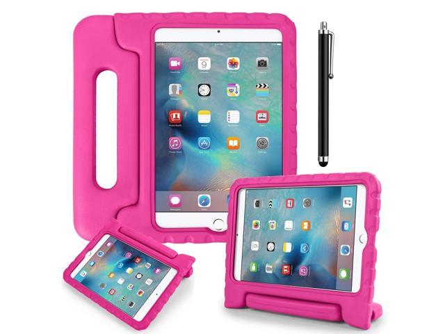 iPad Mini 4 and Mini 5 Kids Shock Proof Convertible Handle Light Weight Super Protective Stand Cover Case