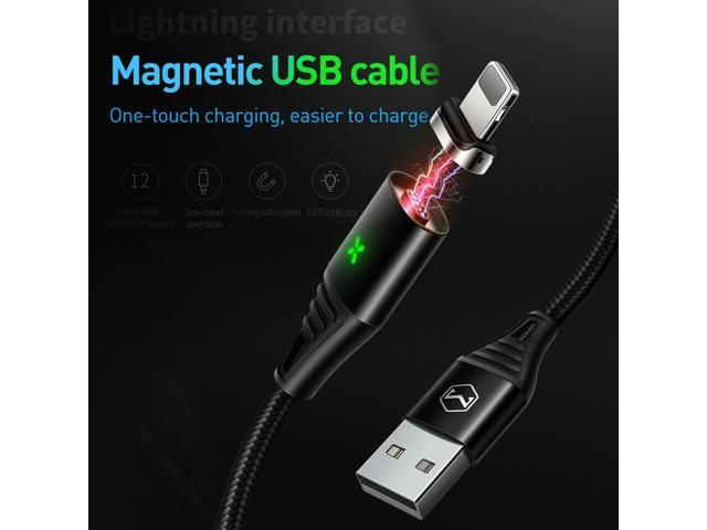 MCDODO Magnetic Fast Charging Charger Lightning Cable Apple iPhone 12 11 X 8 7 6s and Plus