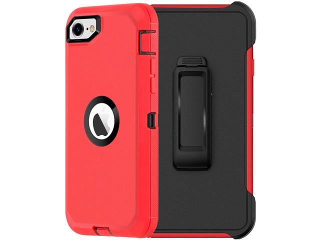 AICase Belt-Clip Holster Drop Protection Full Body Rugged Heavy Duty Case for iPhone SE 2020