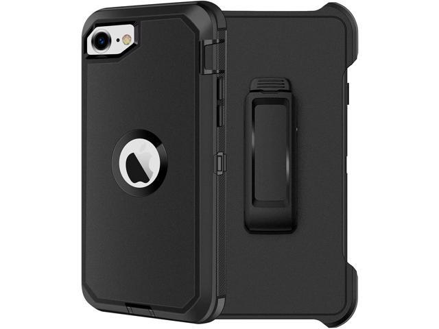 AICase Belt-Clip Holster Drop Protection Full Body Rugged Heavy Duty Case for iPhone SE 2020