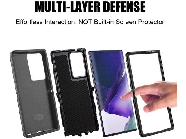 AICase Drop Protection Full Body Rugged Heavy Duty 3-Layer Protective Durable Cover for Samsung Galaxy Note20