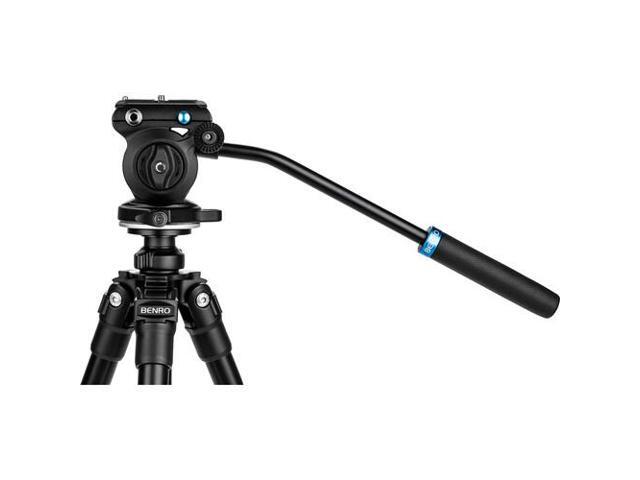 Benro S2PRO Video Head 5.5 lb load 60mm flat base with 3/8'-16 thread