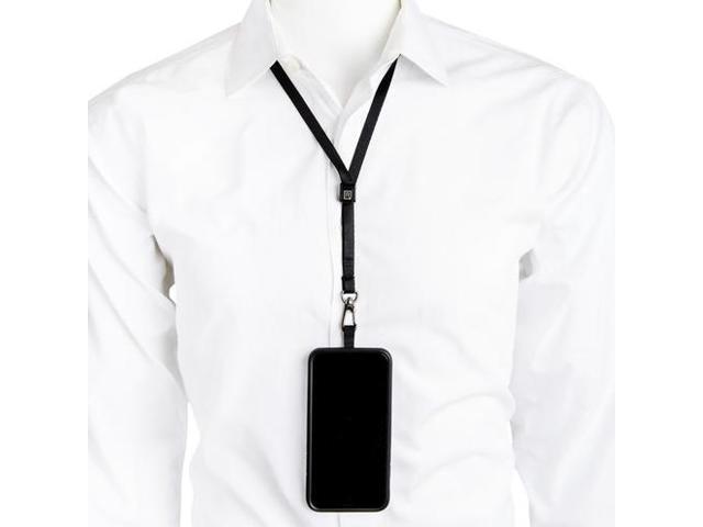 BLACKRAPID Wander-Lanyard Set for Smartphone, 23.5' (47' in a Loop) Neck Strap with Tether Tab