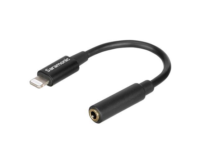Saramonic Apple Lightning to Female 3.5mm TRRS Audio Adapter Cable 3' SR-C2002