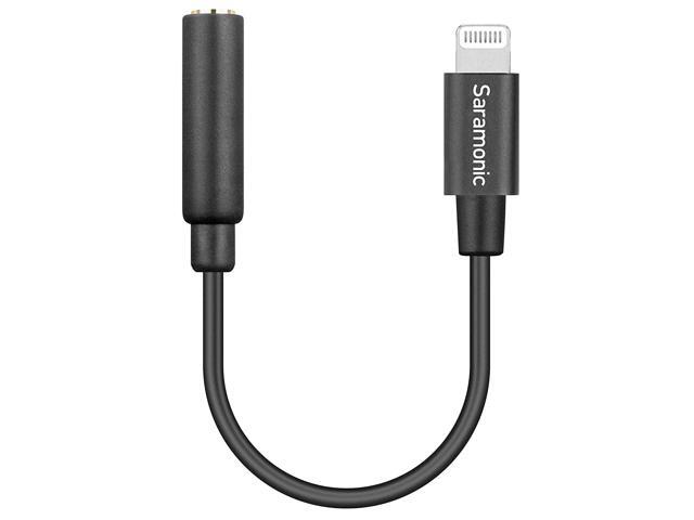 Saramonic Apple Lightning to Female 3.5mm TRRS Audio Adapter Cable 3' SR-C2002