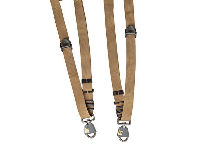 blackrapid double camera harness - multi-terrain camo, designed for 1 or 2 cameras