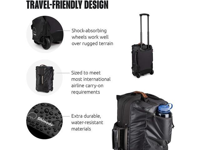 Shimoda Designs Carry-On Roller V22 Core Unit Sold Separately (Black) 520-112
