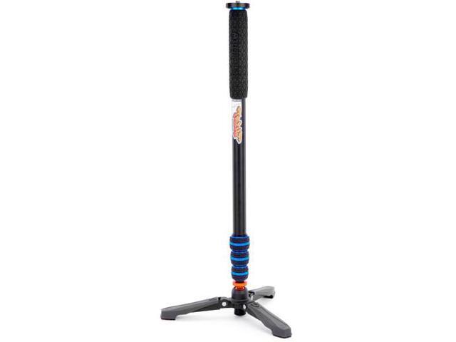 3 legged thing punks trent 2.0 monopod with docz2 foot spreader kit - lightweight magnesium alloy camera monopod with multiple uses for heavy...