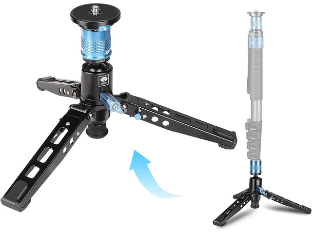 Sirui P36-Kit Tripod Base with Adapter for P-306 and P-326 Monopods