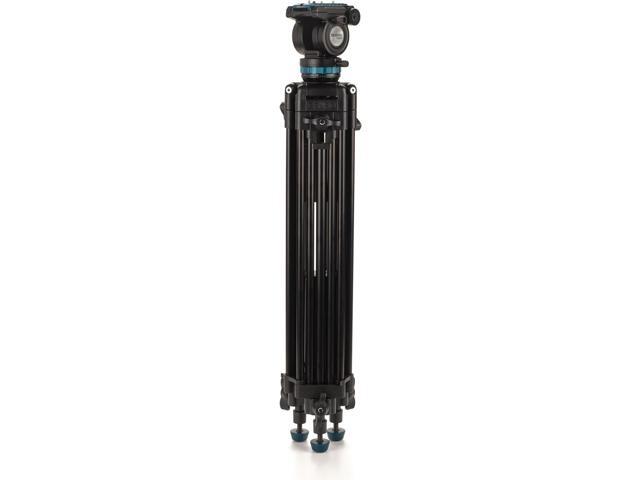Benro KH25PC Video Tripod W/ Head 15lb Load Continuous Pan Drag KH25PC