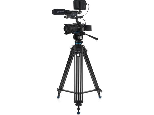 Benro KH25PC Video Tripod W/ Head 15lb Load Continuous Pan Drag KH25PC