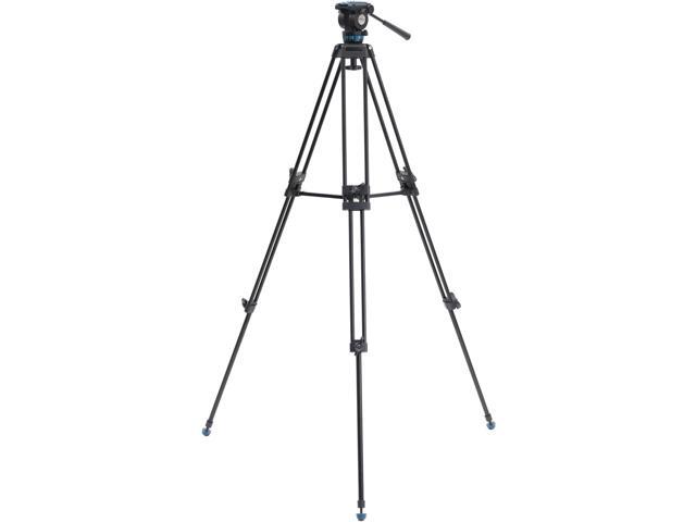 Benro KH25PC Video Tripod W/ Head 15lb Load Continuous Pan Drag KH25PC