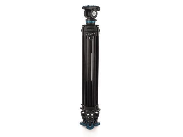 Benro Video Tripod with Head 15lb Payload Continuous Pan Drag (KH26PC)