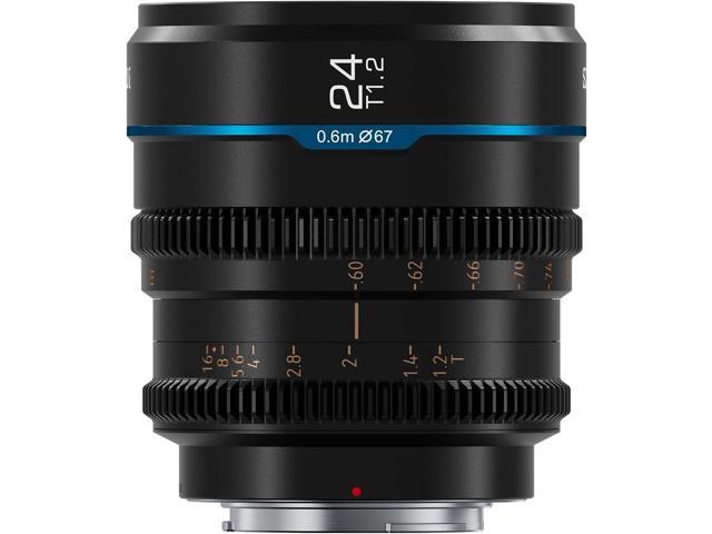 Sirui Night Walker 24mm T1.2 S35 Cine Lens (E-Mount, Black) MS24E-B