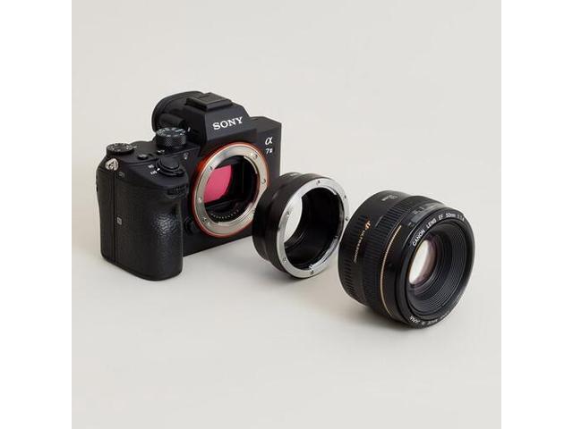 Urth Lens Mount Adapter Compatible w/ Canon (EF/EF-S) Lens to Sony E ULMA-EF-E