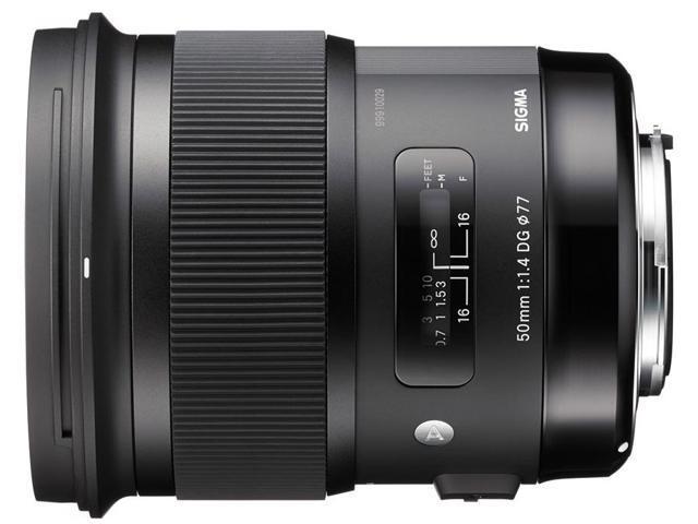 Sigma 50mm f/1.4 DG HSM ART Lens for Nikon DSLR Cameras - USA Warranty #311306