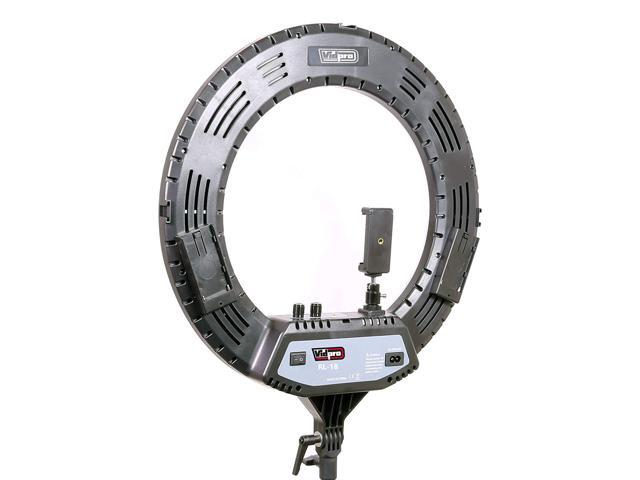 Vidpro RL-18 LED 18 Inch Ring Light Kit with Stand and Case
