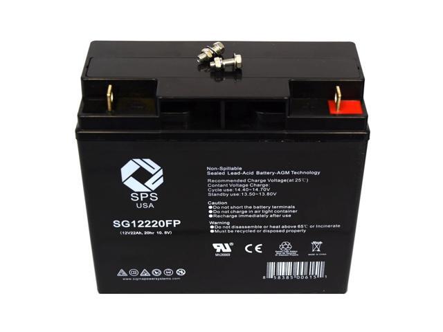 SPS Brand 12V 22Ah Replacement Battery for APC AP280 SLA Battery (1 Pack)