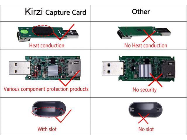 HDMI USB Audio Video Capture Cards, HDMI to USB Game Capture Card,Full HD 1080P Recording, Easily Connect DSLR, Camcorder, or Action Cam to PC or...