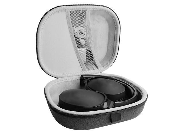 Geekria Shield Headphones Case Compatible with Skullcandy Hesh 3  Hesh Evo  Crusher Evo  Crusher ANC  Replacement Hard Shell Travel Carrying Bag with Cable Storage (Dark Grey) - image 3