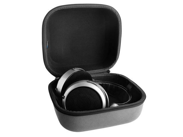 Geekria Shield Case for Large-Sized Over-Ear Headphones, Replacement Protective Hard Shell Travel Carrying Bag with Cable Storage, Compatible with...