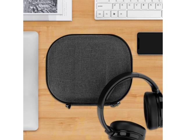Geekria Shield Headphones Case Compatible with Skullcandy Hesh 3  Hesh Evo  Crusher Evo  Crusher ANC  Replacement Hard Shell Travel Carrying Bag with Cable Storage (Dark Grey) - image 6