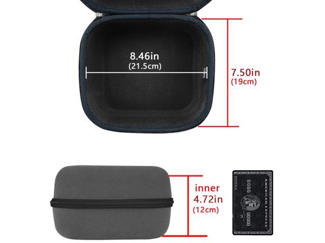 Geekria Shield Case for Large-Sized Over-Ear Headphones, Replacement Protective Hard Shell Travel Carrying Bag with Cable Storage, Compatible with...