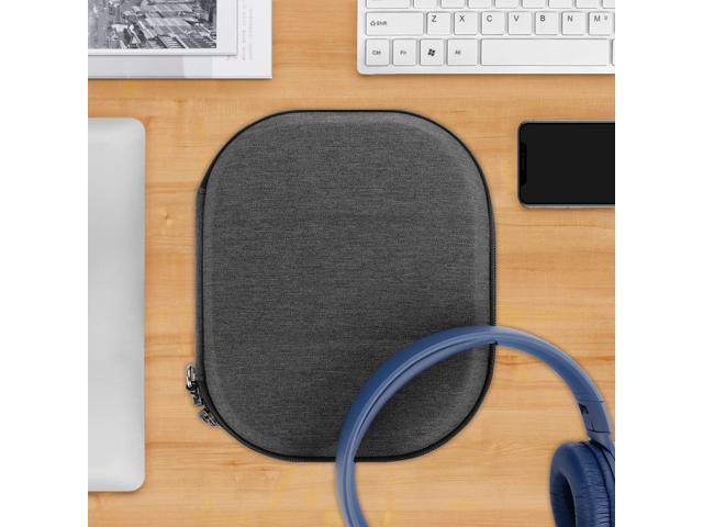 Geekria Shield Headphones Case Compatible with JBL Tune 660BTNC 700BT 510BT 570BT Live 460NC Replacement Hard Shell Travel Carrying Bag with Cable Storage (Dark Grey) - image 6