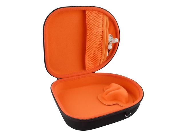 Geekria Shield Headphones Case Compatible with Parrot Zik 2.0 Zik 3 Zik Replacement Hard Shell Travel Carrying Bag with Cable Storage (Black) - image 5