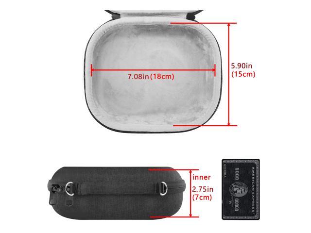 Geekria Shield Headphones Case Compatible with Skullcandy Hesh 3  Hesh Evo  Crusher Evo  Crusher ANC  Replacement Hard Shell Travel Carrying Bag with Cable Storage (Dark Grey) - image 4