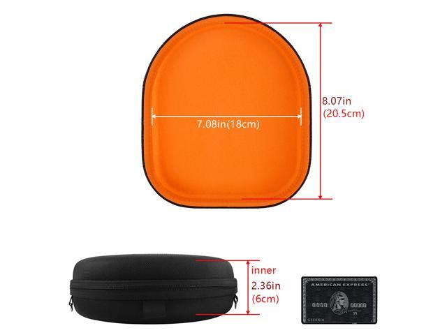 Geekria Shield Headphones Case Compatible with Parrot Zik 2.0 Zik 3 Zik Replacement Hard Shell Travel Carrying Bag with Cable Storage (Black) - image 7