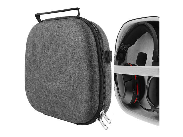 Geekria Shield Headphones Case Compatible with Turtle Beach Recon 70, Stealth 600, Stealth 450 Gaming Headsets Case, Replacement Hard Shell Travel...