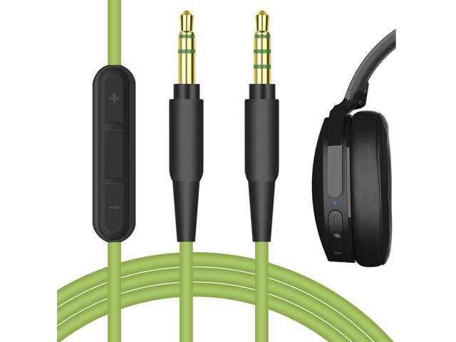 Geekria QuickFit Audio Cable with Mic Compatible with Skullcandy Hesh2, Hesh3, Crusher Evo Cable, 3.5mm Aux Replacement Stereo Cord with Inline...