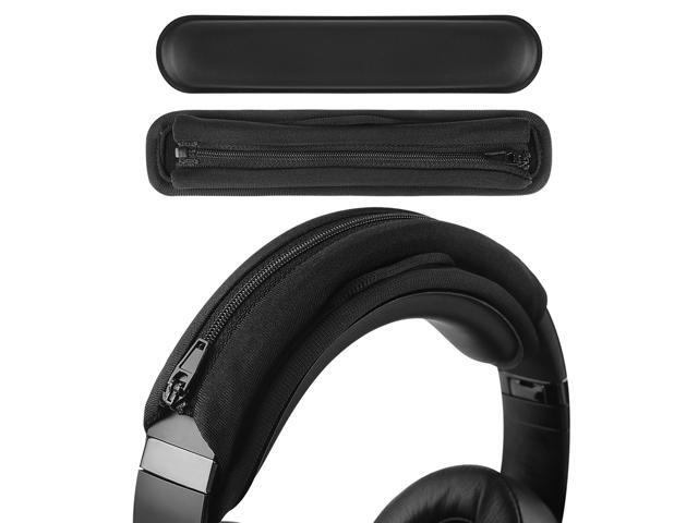 Geekria Hook and Loop Headband Cover + Headband Pad Set / Headband Protector with Zipper / DIY Installation No Tool Needed, Compatible with Bose...