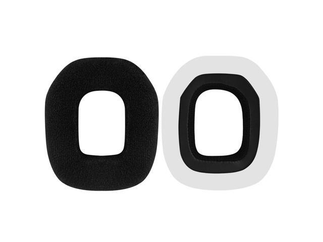 Geekria Comfort Velour Replacement Ear Pads for Astro A40 TR A50 Headphones Earpads, Headset Ear Cushion Repair Parts (Black)