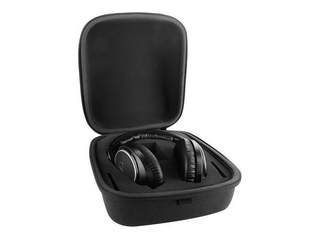 Geekria Shield Case for Large-Sized Over-Ear Headphones Compatible with Sennheiser HD660s 2 HD599 Replacement Protective Hard Shell Travel Carrying Bag with Cable Storage (Dark Grey) - image 4
