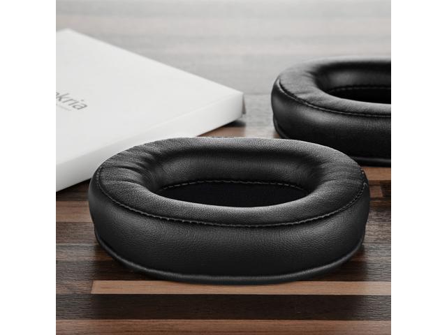 Geekria QuickFit Replacement Ear Pads for Audio Technica ATH-M50X M50XBT M50xBT2 M50 M40X M30 M20 AR5BT Headphones Ear Cushions with Video Guide (Black) - image 4