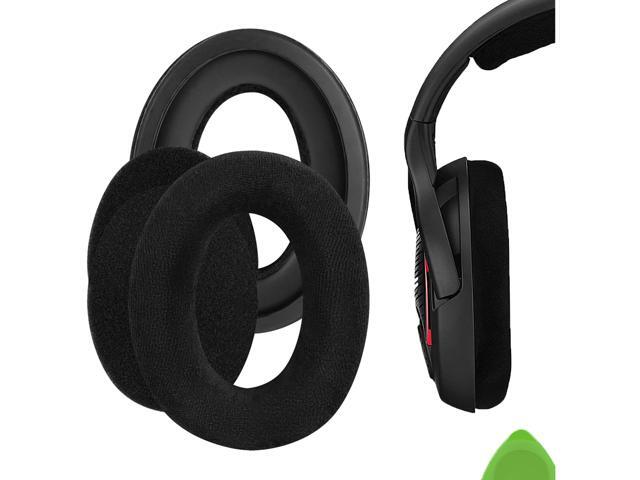 Geekria Comfort Velour Replacement Ear Pads for Sennheiser GAME ONE, PC360, PC363D, PC373D Headphones Ear Cushions, Headset Earpads, Ear Cups...