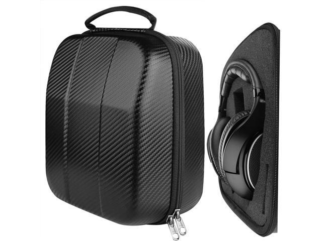 Geekria Shield Case for Large-Sized Over-Ear Headphones, Replacement Protective Hard Shell Travel Carrying Bag with Cable Storage, Compatible with...
