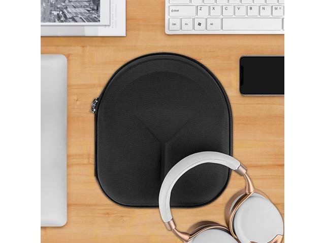 Geekria Shield Headphones Case Compatible with Parrot Zik 2.0 Zik 3 Zik Replacement Hard Shell Travel Carrying Bag with Cable Storage (Black) - image 9